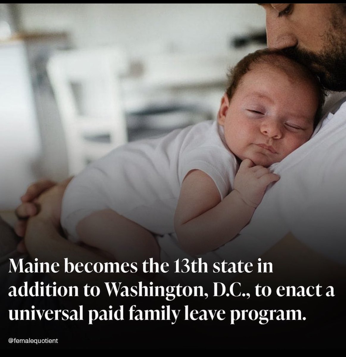 Come on @GovChrisSununu. Is NH gonna let Maine beat us? #paidparentalleave #maternalhealth #familyhealth