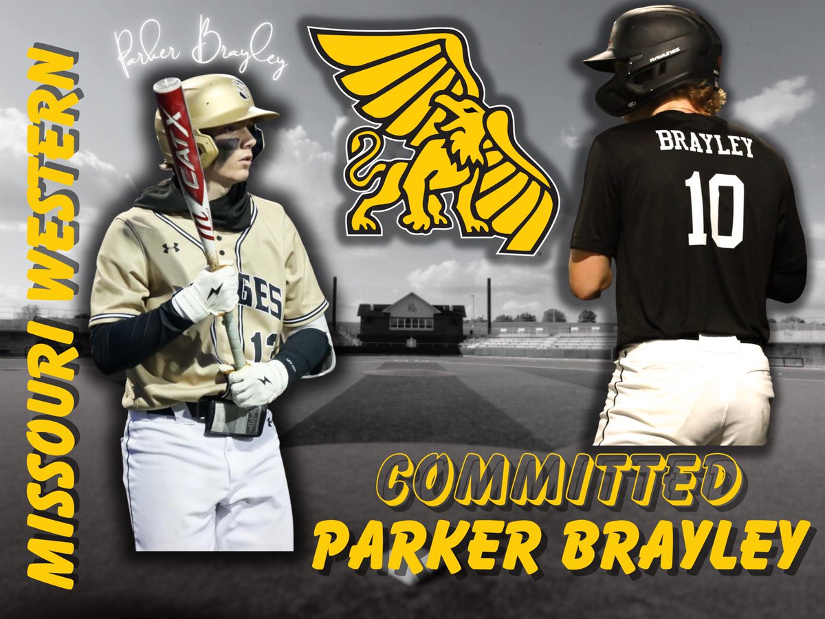 Parker Brayley (@parkerbrayley) on Twitter photo I’m extremely excited to announce my verbal commitment to <a href="/MWSUbaseball/">Missouri Western Baseball</a> . Thank you to my family, coaches and friends who have helped me fulfill my dream. 🟡⚫️ <a href="/CEShowcase_/">Competitive Edge Baseball</a> <a href="/CoachKline_/">Tyler Kline</a> <a href="/damian2s/">Stambo</a> <a href="/bradenbrown04/">Braden Brown</a> I’m extremely excited to announce my verbal commitment to <a href="/MWSUbaseball/">Missouri Western Baseball</a> . Thank you to my family, coaches and friends who have helped me fulfill my dream. 🟡⚫️ <a href="/CEShowcase_/">Competitive Edge Baseball</a> <a href="/CoachKline_/">Tyler Kline</a> <a href="/damian2s/">Stambo</a> <a href="/bradenbrown04/">Braden Brown</a>