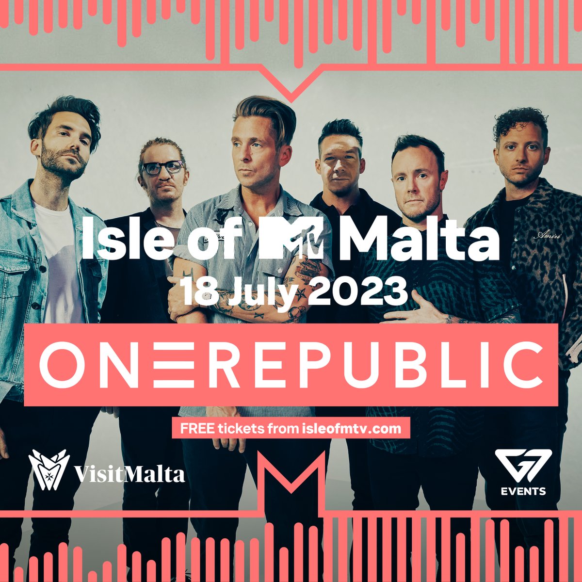 ⚡️LIVE at 1:30pm PT⚡️

Catch our set at <a href="/IsleofMTV/">Isle of MTV Malta</a> on YouTube, Facebook, and Pluto TV (US residents only) right here:

YT: bit.ly/46Rqzhw
FB: bit.ly/3Oj9iXj