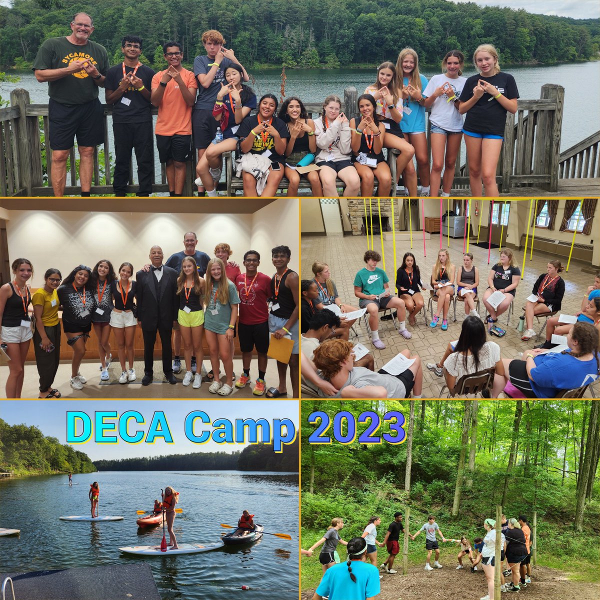 Looking forward to a great school year with these emerging leaders and entrepreneurs. Many friendships made and challenges conquered at Summer Leadership Retreat. Thanks @Decacamp #WeAreAviators