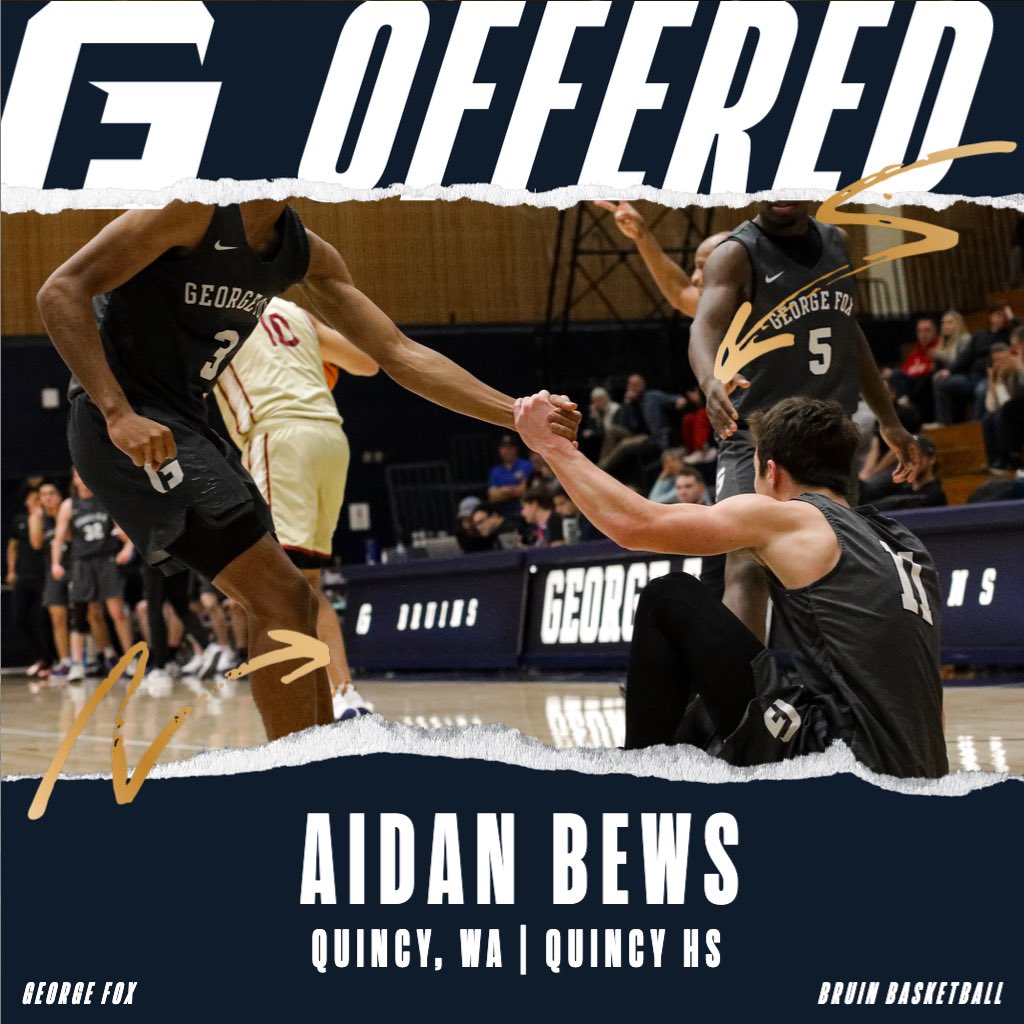 aidanbews (@aidanbews1) on Twitter photo Big thank you to <a href="/coachshark/">Maco Hamilton</a> and the rest of the George Fox coaching staff for the opportunity to play with <a href="/GeorgeFoxMBB/">George Fox Men's Basketball</a> !! Big thank you to <a href="/coachshark/">Maco Hamilton</a> and the rest of the George Fox coaching staff for the opportunity to play with <a href="/GeorgeFoxMBB/">George Fox Men's Basketball</a> !!