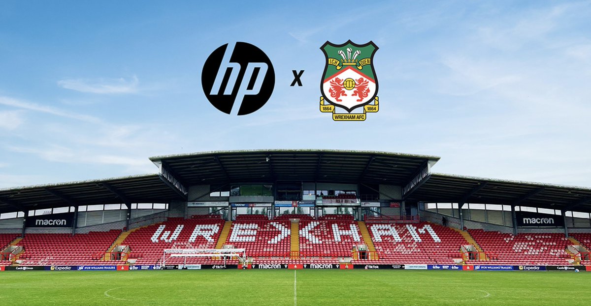 📣 @HP has a new partnership with @Wrexham_AFC, so of course Co-Chairmen @RMcElhenney & @VancityReynolds announced the collaboration in the way only they can—on HP tech, which they understand, and with plenty of humor. Check it out! #HPxWxmAFC #WrexhamAFC youtu.be/3XbGZ5j-kO0