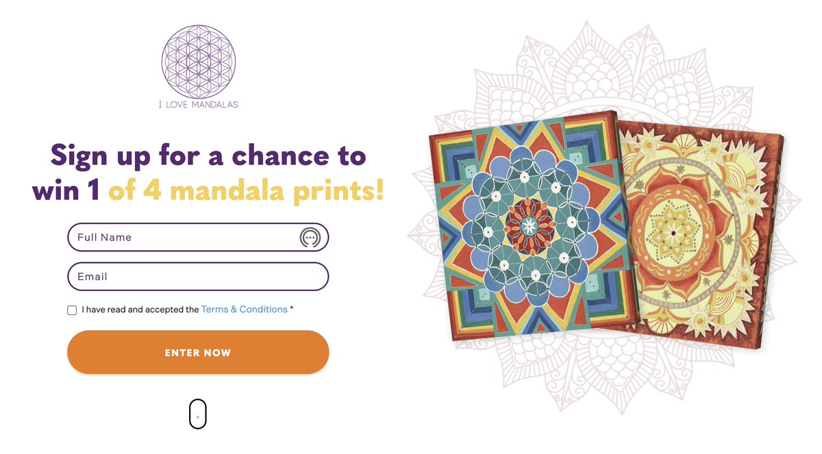 2 days left to sign up to win a free mandala print of one of my paintings! There will be 4 lucky winners! Click the link >> ilovemandalas.wishpondpages.com/lp/
#mandalas #mandalapainting #officeart #OfficeSpace #interiordecor