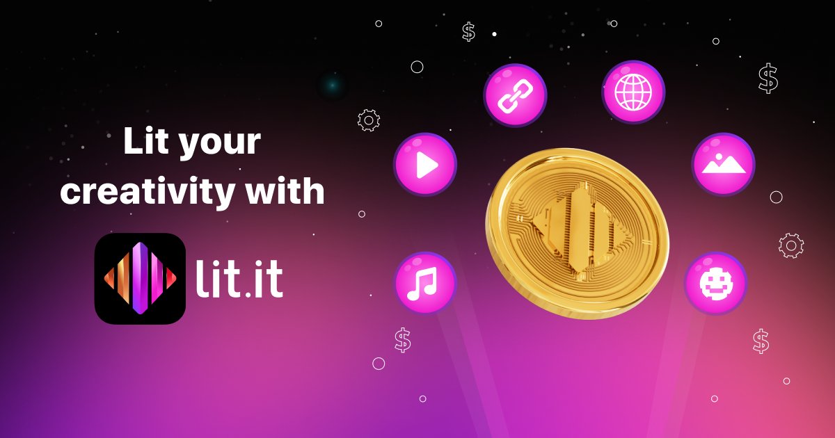 WaahShiee217565's tweet image. This platform is perfect for creators! On #LITIT app you can benefit from your art. Check out lit.it to learn more.
#NFT #Web3 #cryptocurrency #metaverse #crypto