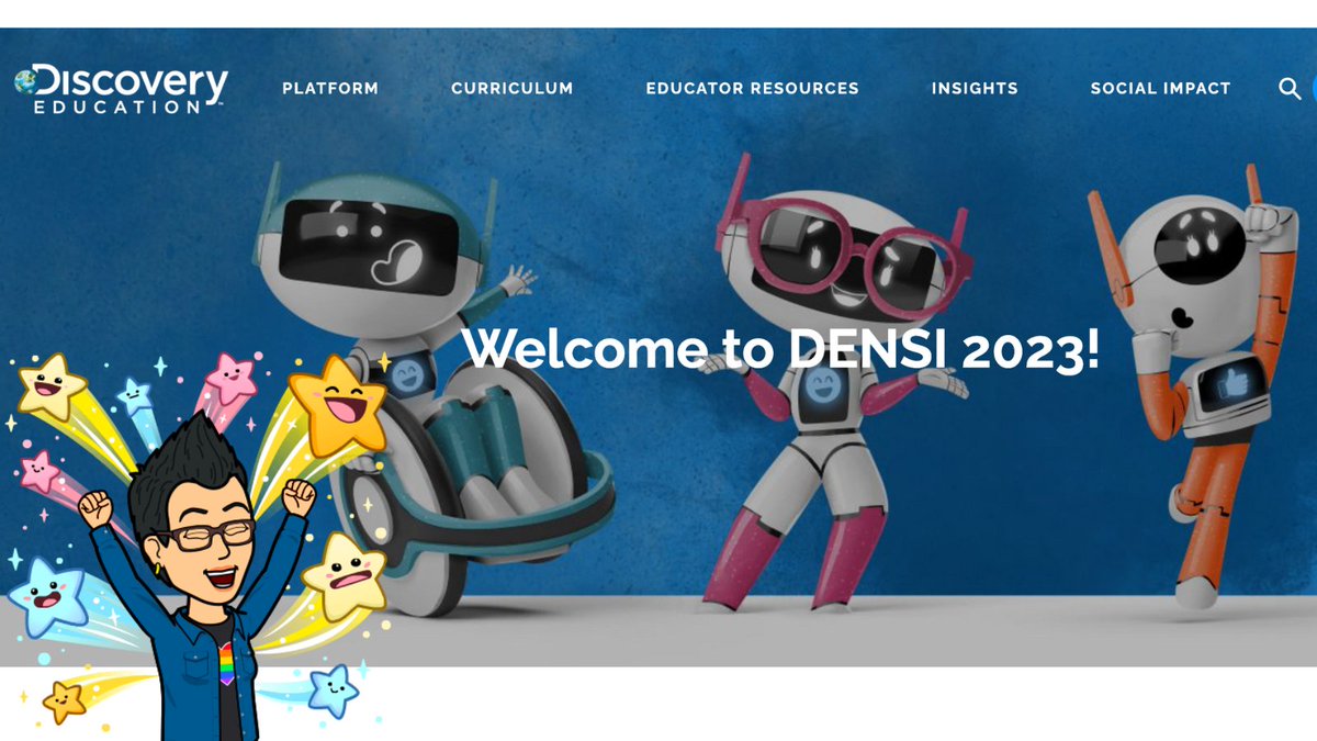 Learning with my fellow #DENstars and new #DENfriends during <a href="/DiscoveryEd/">Discovery Education</a>'s virtual summer conference. #DENSI23
#edtech 
<a href="/APSInstructTech/">APS IT Department</a>