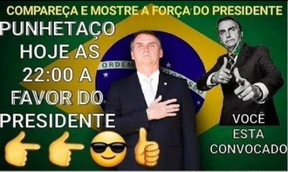 Rodriguinhoofc7's tweet photo. @choquei Convocando todos os patriotas do bem https://t.co/zRPIHOzA3Y