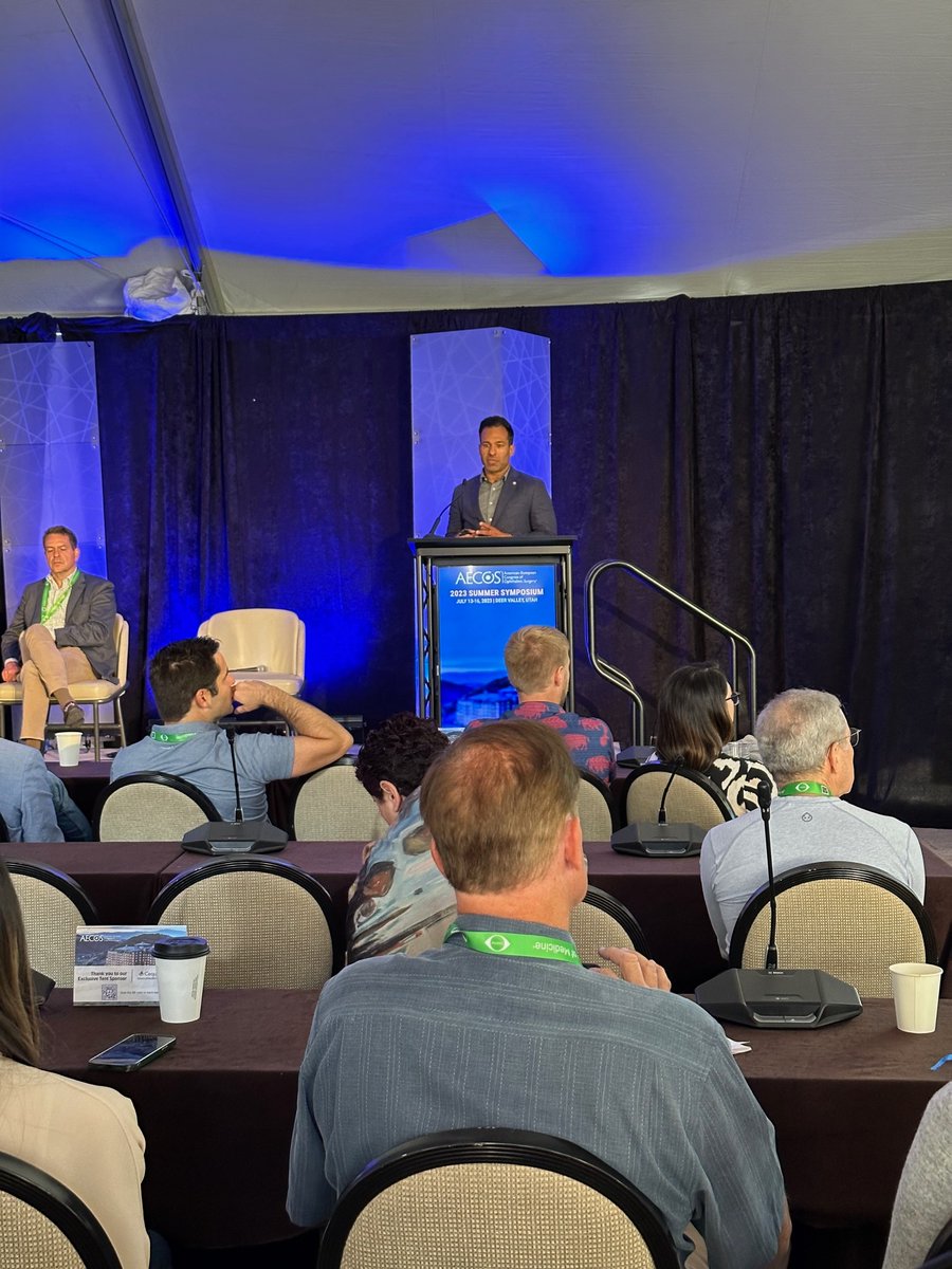 TarsusRx's tweet image. Tarsus was front and center at the AECOS Summer Symposium 2023 last weekend! Thank you to @AECOSurgery for inviting our CCO @AzizMottiwala to speak at the Innovation Forum and for creating a dynamic space to collaborate and learn. #AECOS