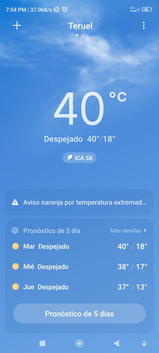lusisis's tweet photo. @AlertaNews24 Aquí en Teruel para ser Teruel si están altas las temperaturas https://t.co/LQIxz9SstG
