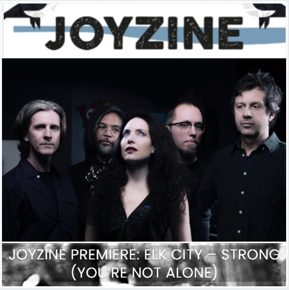 Big thanks to @JoyzineUK @paulfcook for this fabulous feature on 'Strong (You're Not Alone' by @ElkCityMusic, out on Wednesday via @MagicDoorMusic ~ tinyurl.com/yc4h8w65 #museboost @blazedrts @protestmusica @_teamblogger @musicblogrt @musiccity @itheretweeter1 @rayketchem