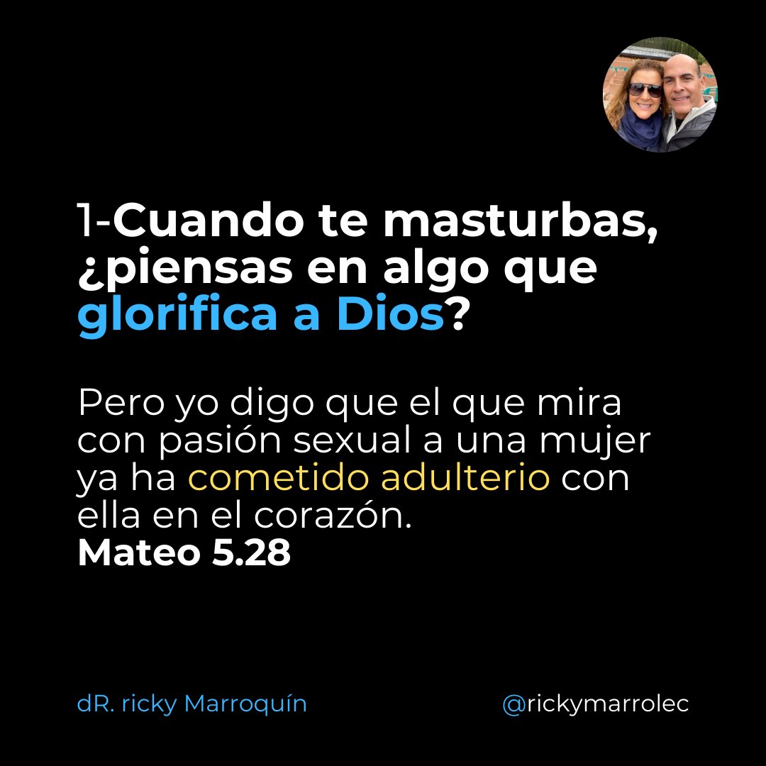 es malo masturbarme en semana santa Tema importante para tener claro en nuestra vida. La postura de La Biblia  con respecto a la masturbación. Aunque no la menciona directamente, sus  principios nos muestran claramente lo que es y