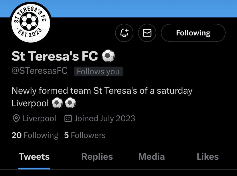 St teresas going again next season, all follow the new page