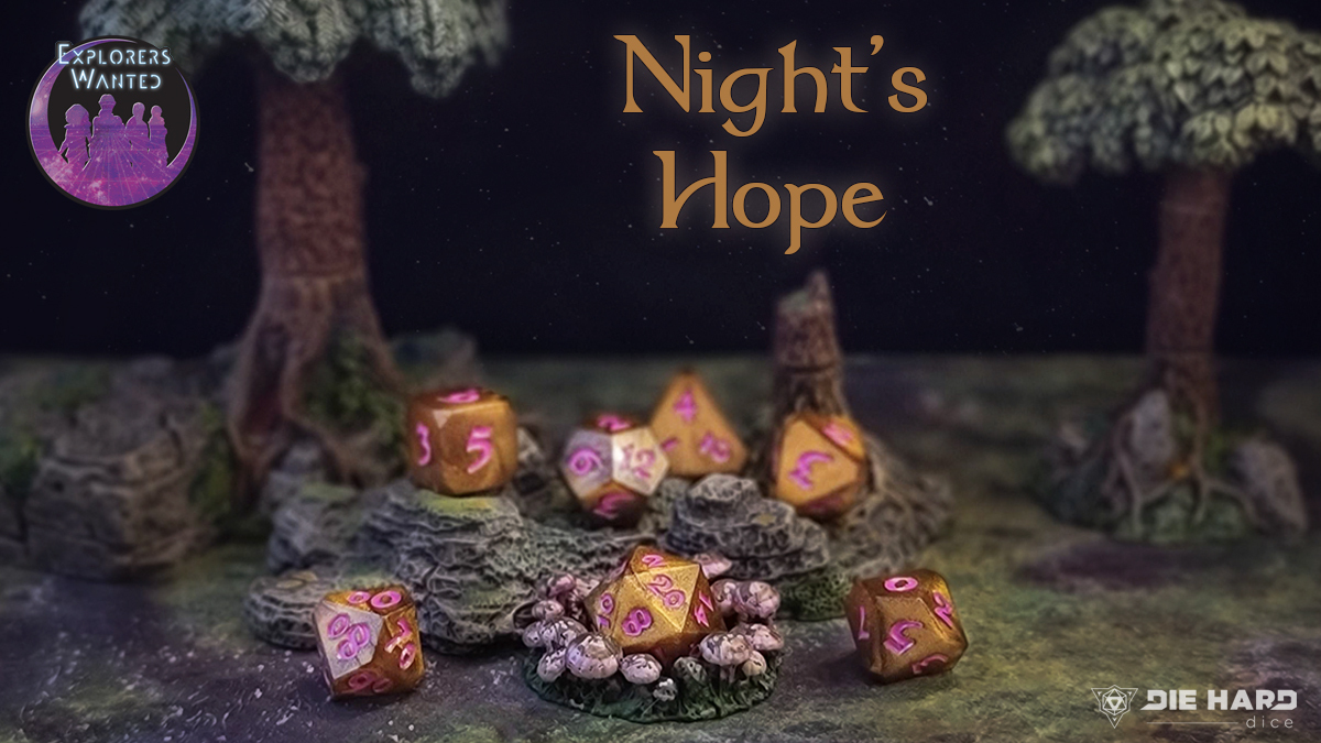 ExplorersWanted's tweet image. This week’s episode is sponsored by @dieharddice! Get yourself or someone you care about some lovely dice! Save 10% on your order with offer code “ExplorersWanted”!

#TTRPG #dicefilliate #affiliate #dice #MathRock

dieharddice.com/explorerswanted!