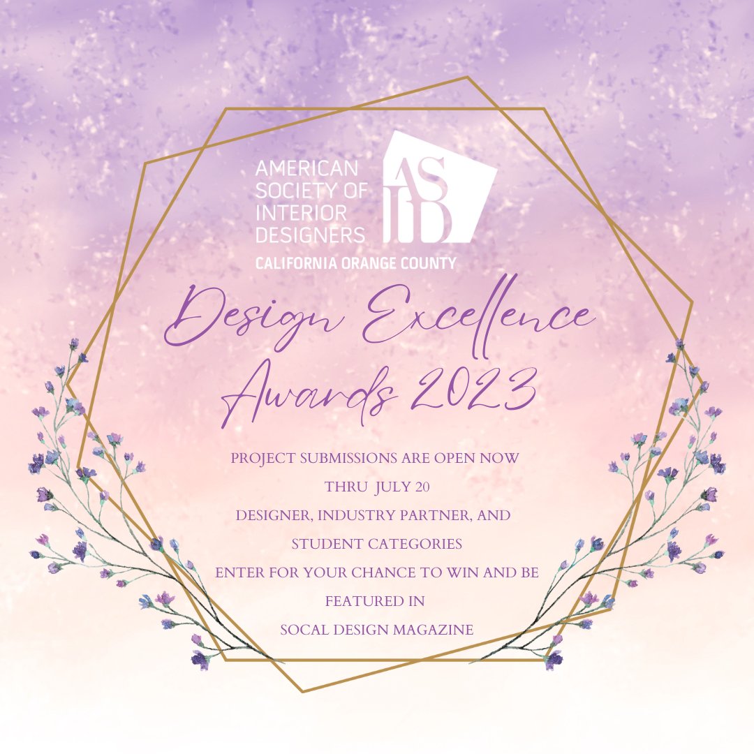 ASIDCAOC's tweet photo. 2 days left to enter the Design Excellence Awards! - https://t.co/nRyFN65s9g https://t.co/5LV8eyeOEQ