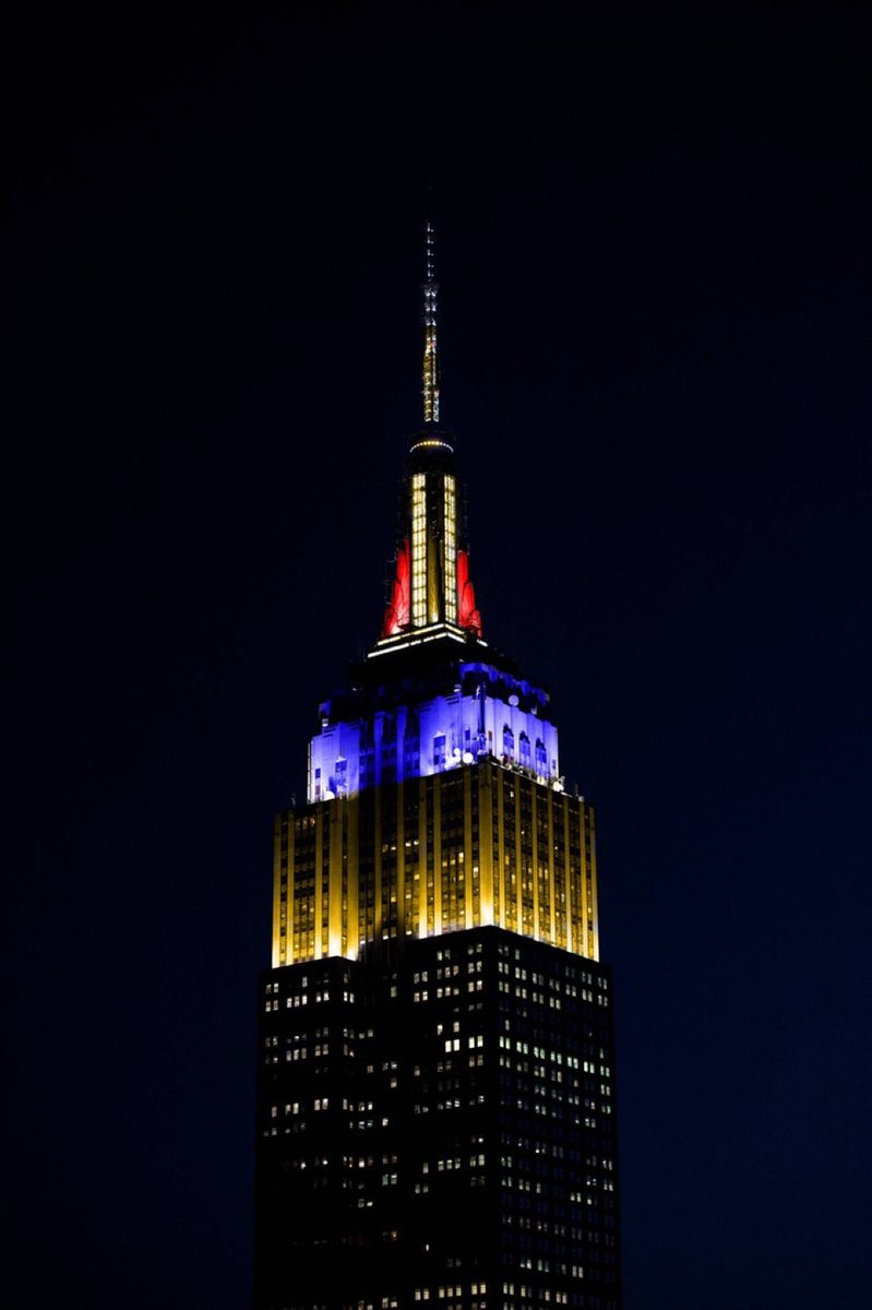 Yellow, Blue, and, Red tonight In Partnership with @Expedia to celebrate the launch of One Key