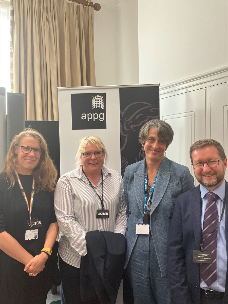 Today we took the #FundNHSHubs campaign to parliament. 

Huge thanks to the fantastic hub leads who spoke so passionately at the All Party Parliamentary Group for psychology about how their vital mental services help struggling health and social care staff. @BPSOfficial