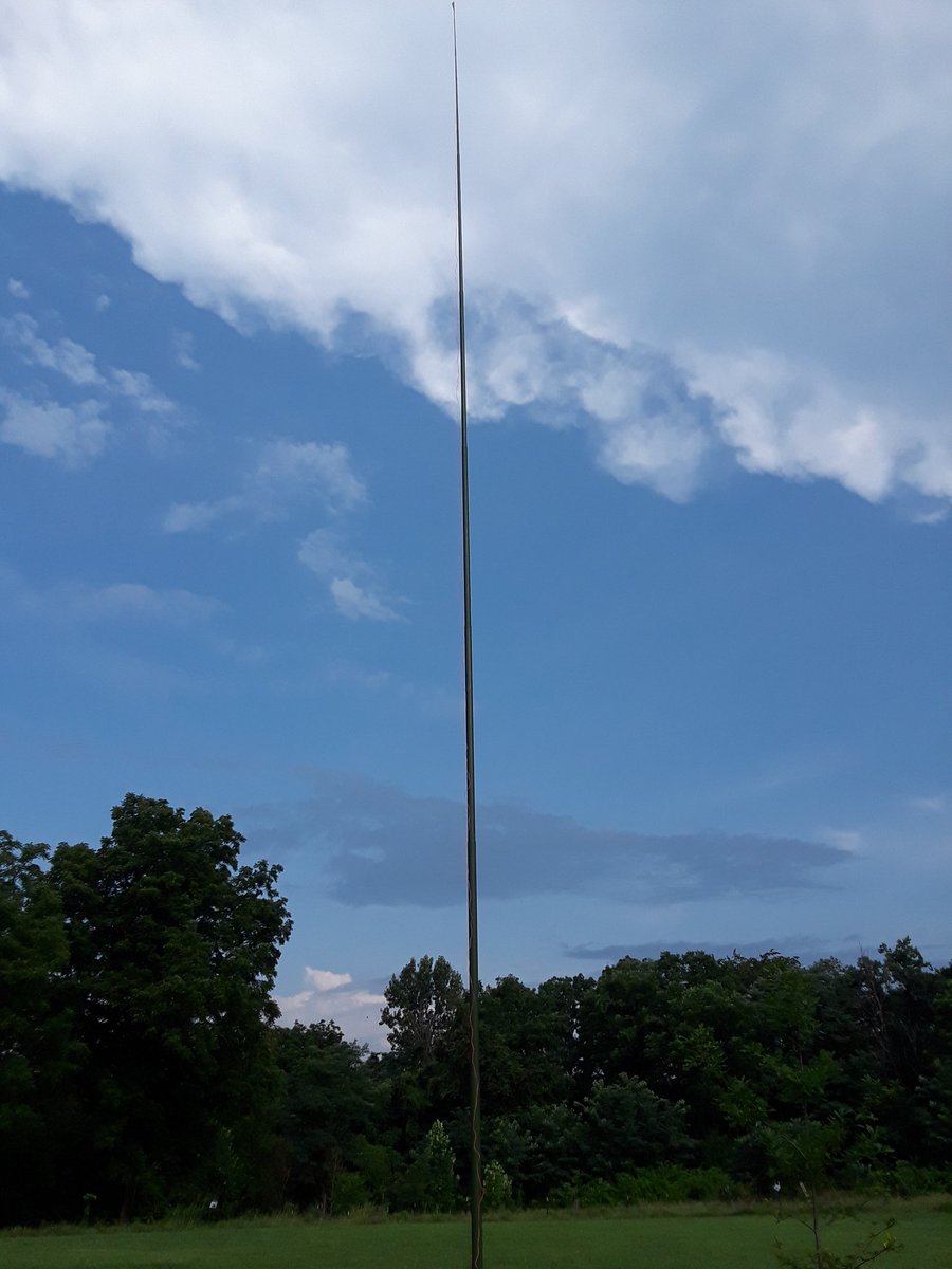 N4JAW's tweet photo. Not only did I put the #qrpguys mini tuner into service but also a 28' gently used Jackite pole from Ebay for $50. #pota #parksontheair #cwoperator #morsecode #cw #amateurradio #hamradio @youkits #hb1b #ultraportapaddle https://t.co/ZXFAKNMtGd