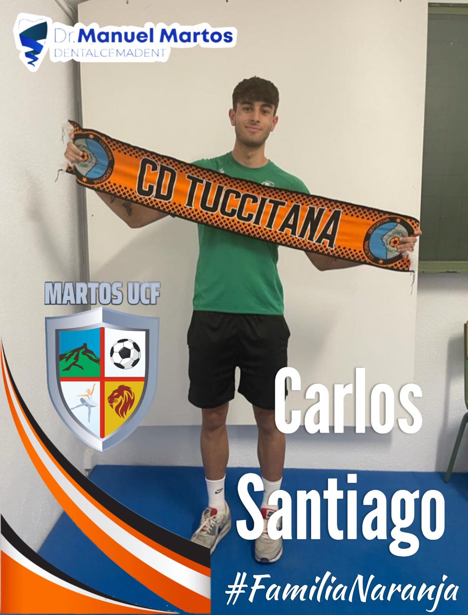 CulturalDeport2's tweet photo. 🟠⚫ #MartosUCF 2023/2024
✅#PLANTILLA💫🤩
👦🏽🧨
🗣️¡Uno de los jugadores jóvenes más talentosos de nuestra ciudad, Carlos Santiago Castillo jugará en nuestro #Senior la próxima temporada!

✅¡Gracias por la confianza en el #Proyecto Carlos!

#FamiliaNaranja
#CDTuccitana_es_Cantera https://t.co/oU3ZjHoLKU