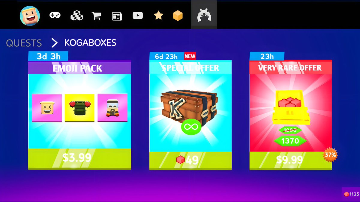 kogama_com's tweet photo. 🎮NEW UPDATE?! New offers in stores🎁 
All the details are on my Discord: 
https://t.co/1bVMWw9gAW
#roblox #gamedev #gameart #mobilegame  #gamedesign #newgames #gamedesigner #gamenews #funnygame #gameupdate #browsergame https://t.co/VGFrjCpszl