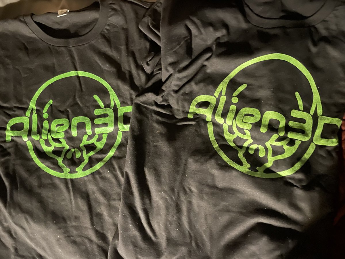 Real_Mike_R's tweet photo. Oh snap these @alienslacker #Alien3D shirts are going to make me the best dressed #paranormal investigator on TV for episodes 3 & 4 of @anomalyseriesTV series. Thanks Josh! I’m really digging these! https://t.co/bDYhmbH3mD