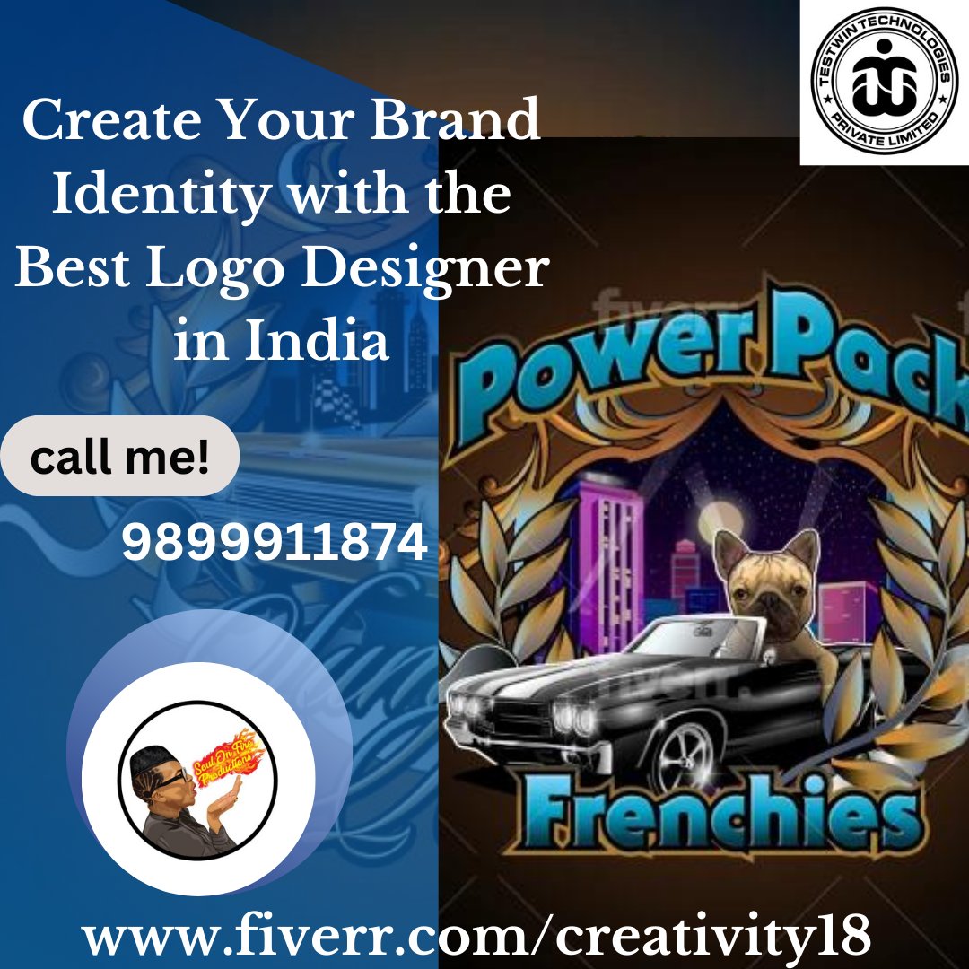testwintech's tweet photo. In Kolkata, you can create the best logo with us. We are one of the most professional logo designers in Kolkata. Call now at 989991187 to create your brand's identity.

For more details ....
Fiverr - https://t.co/8RFAxG7s57

 #LogoDesign #Branding #GraphicDesign #BusinessGrowth https://t.co/cpJw8B9SlV