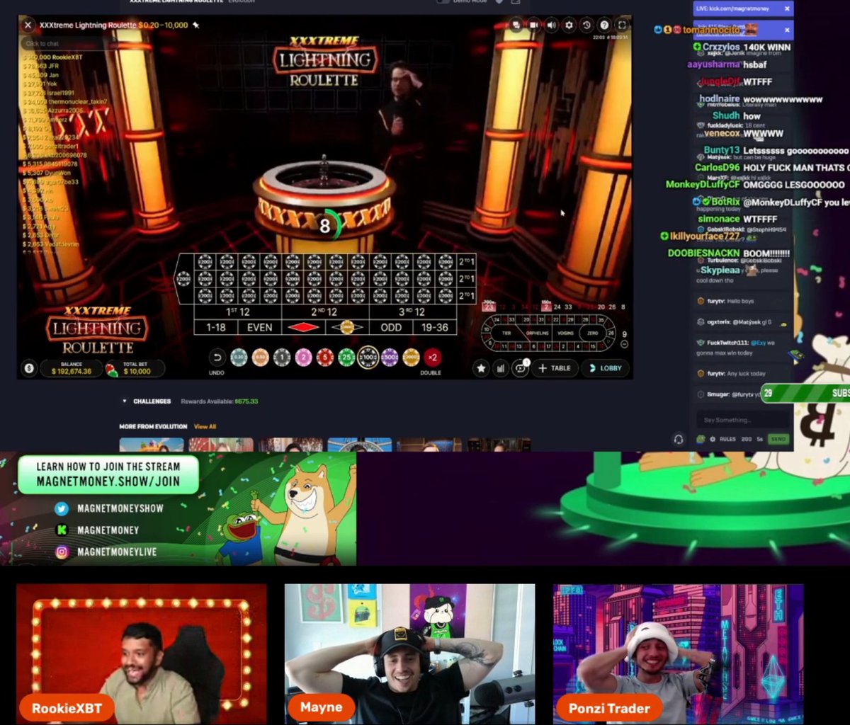 DrWekt's tweet photo. HAHAH these guys are killing it
@buyerofblood @RookieXBT @magnetmoneyshow https://t.co/kYutGWhbPm