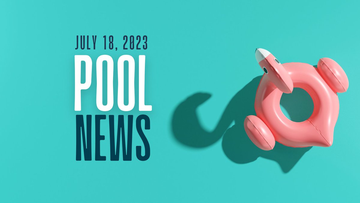 Beginning July 25th, The Pool will open at 3PM. Monday-Friday hours will be 3PM - 8PM. Hours will be the same on the weekend. Saturdays 10AM - 6PM and Sundays 12PM - 6PM. 🎉THIS WEEKEND! We will have a school supply drive! Receive (1) free admission per $5 school supplies