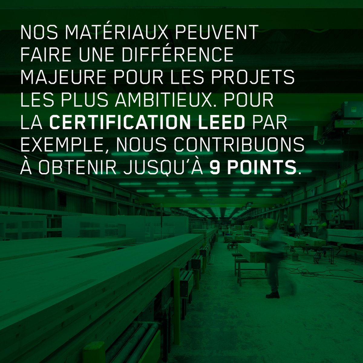 NordicStructure's tweet image. La capsule environnement de la semaine : Certification LEED 🌎🌲

#LEEDCertified #C2CCertified #FSC #NGBSGreen #LBCcertified #wellcertified