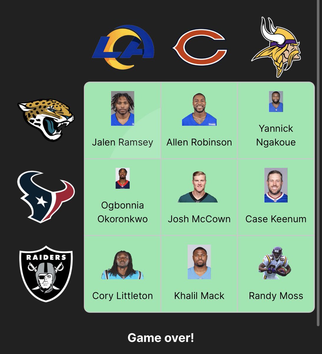 Ben Axelrod on Twitter "CrossoverGridIron 17 🏈 CrossoverGridFB 9/9