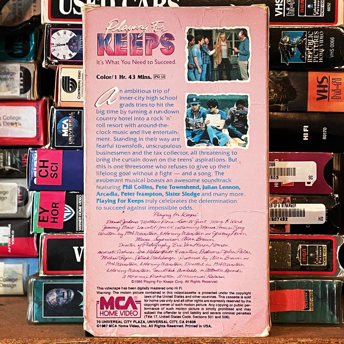 “How would you prefer to be disqualified, on the basis of income or age?”
#playingforkeeps #1986movie #80scinema #danieljordano #matthewpenn #marisatomei #haroldgould #raymondjbarry #timothycarhart #williamnewman #vhs #vhscover #vhscollector #vhscollection #vhsforever #videotape