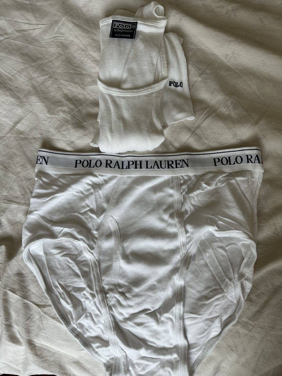 n2_briefs's tweet photo. From folded up to worn, totally #PoloRalphLauren today for #TightyWhitieTuesday! 
🐎 
#TWT #Polo #Briefs #FlyFront https://t.co/uE1Co3pG60