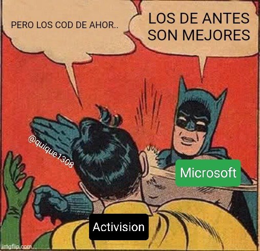 Quiique1308's tweet photo. Y llegó el jefe...

#CallofDuty #codmw2 #CallofDutyModernWarfare2 #CallofDutyWarzone #microsoft #Activision #Memes #Batman #XboxGamePass #Xbox #XboxSeriesX #XboxSeriesS #PlayStation #playstationplus #Sony https://t.co/bdyhy2dRRc