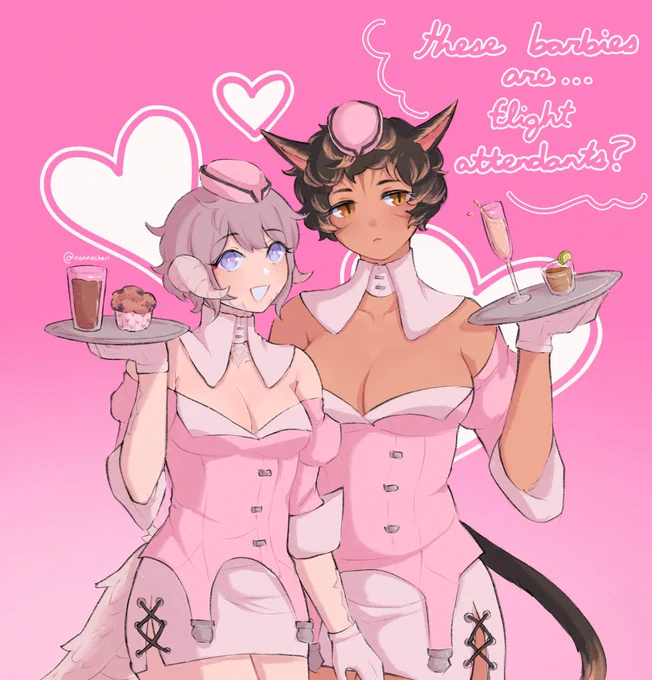 [ffxiv] would you let them serve you..?!