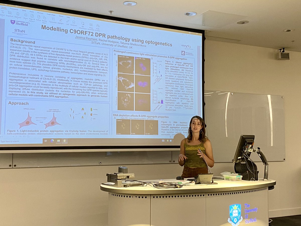 Last day of Med School Research Meeting, great poster presentations by Cara and Jess 🧬🌌