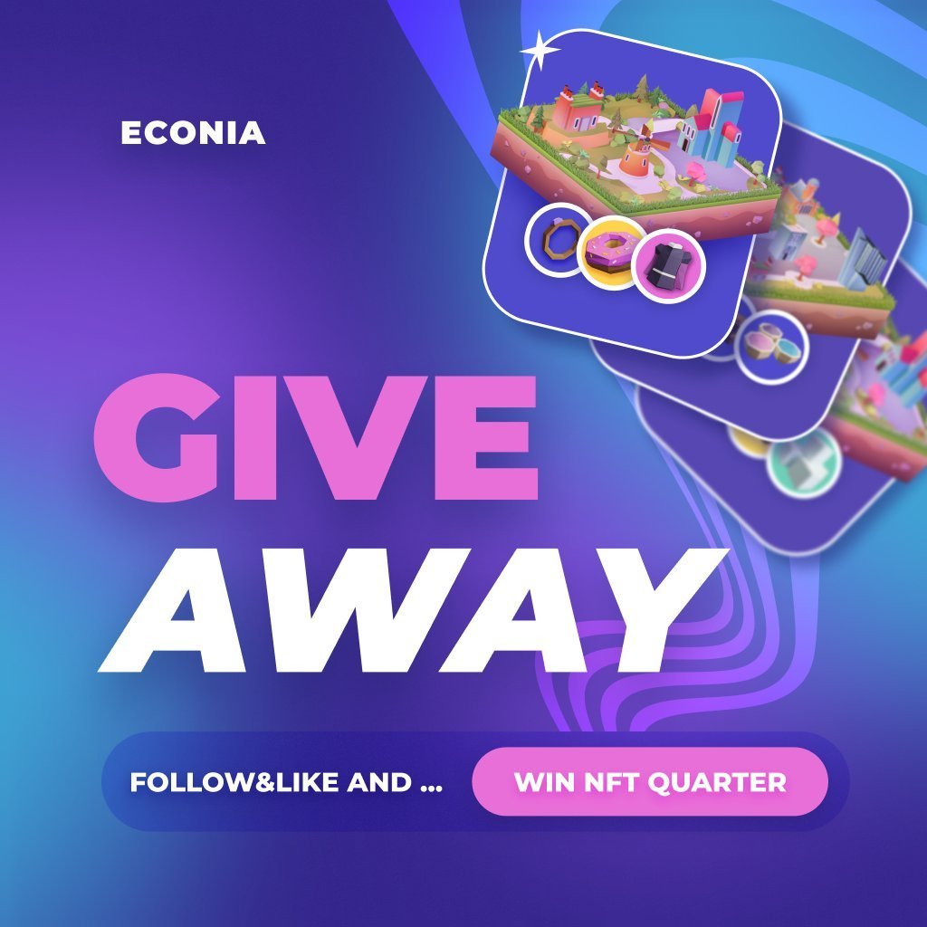 Crypto Econia: P2E NFT game tweet media