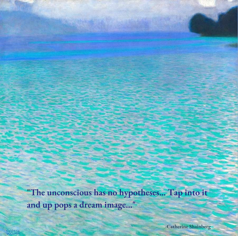 "The unconscious has no hypotheses... Tap into it and up pops a dream image."
From The Kabballah of Light
by Catherine Shainberg
amzn.to/3r0TNI0

#manifestation #transformation #dreamspace