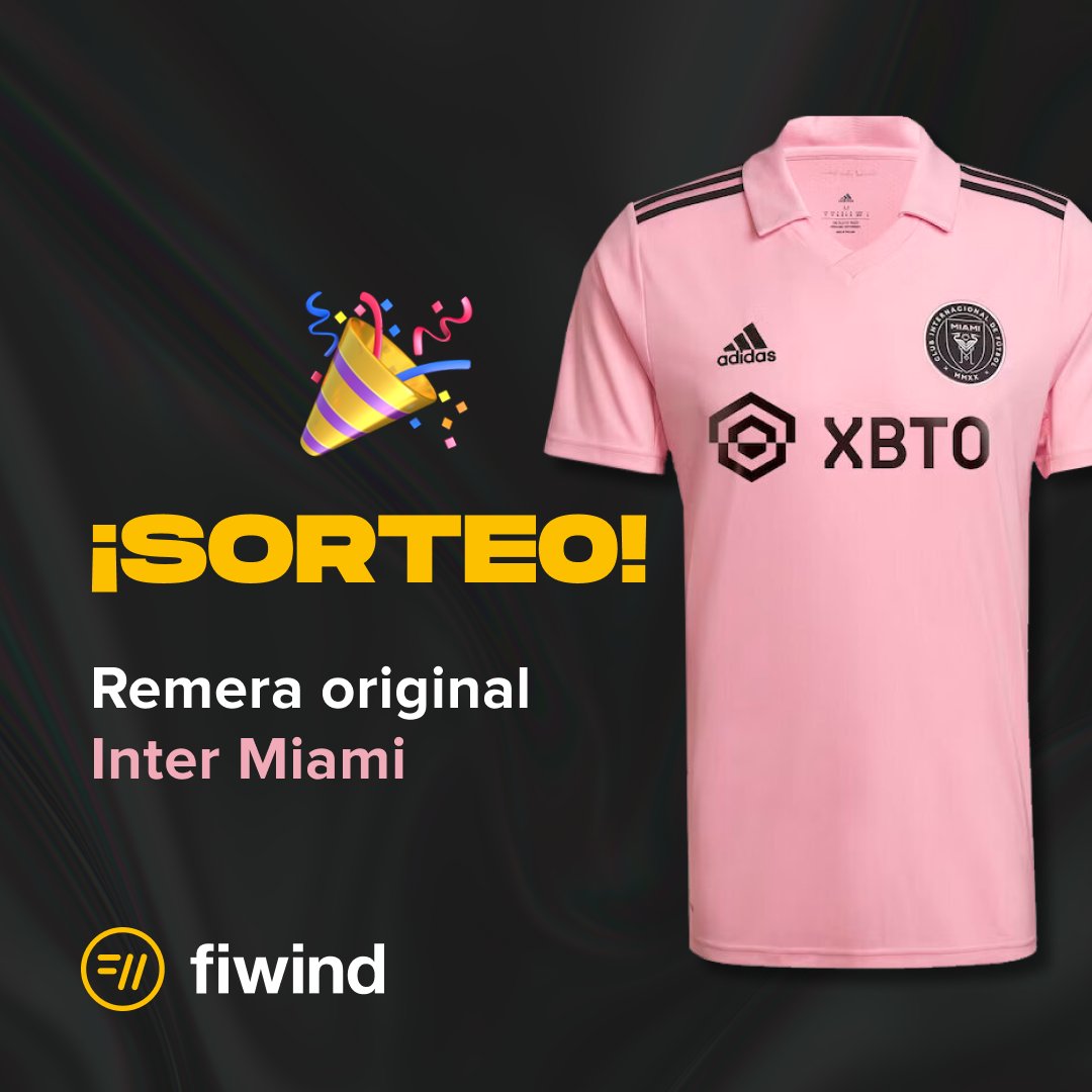 fiwind_io's tweet image. Se que se quedaron manijas después de la presentación del 10, así que me voy a romper OTRA casaca del @InterMiamiCF ✨

Para participar del sorteo 👇

1️⃣ Seguinos en @fiwind_io 
2️⃣ Like y RT a este tuit.

📆 Sorteamos y anunciamos ganador el 21/07.

También podés participar por…