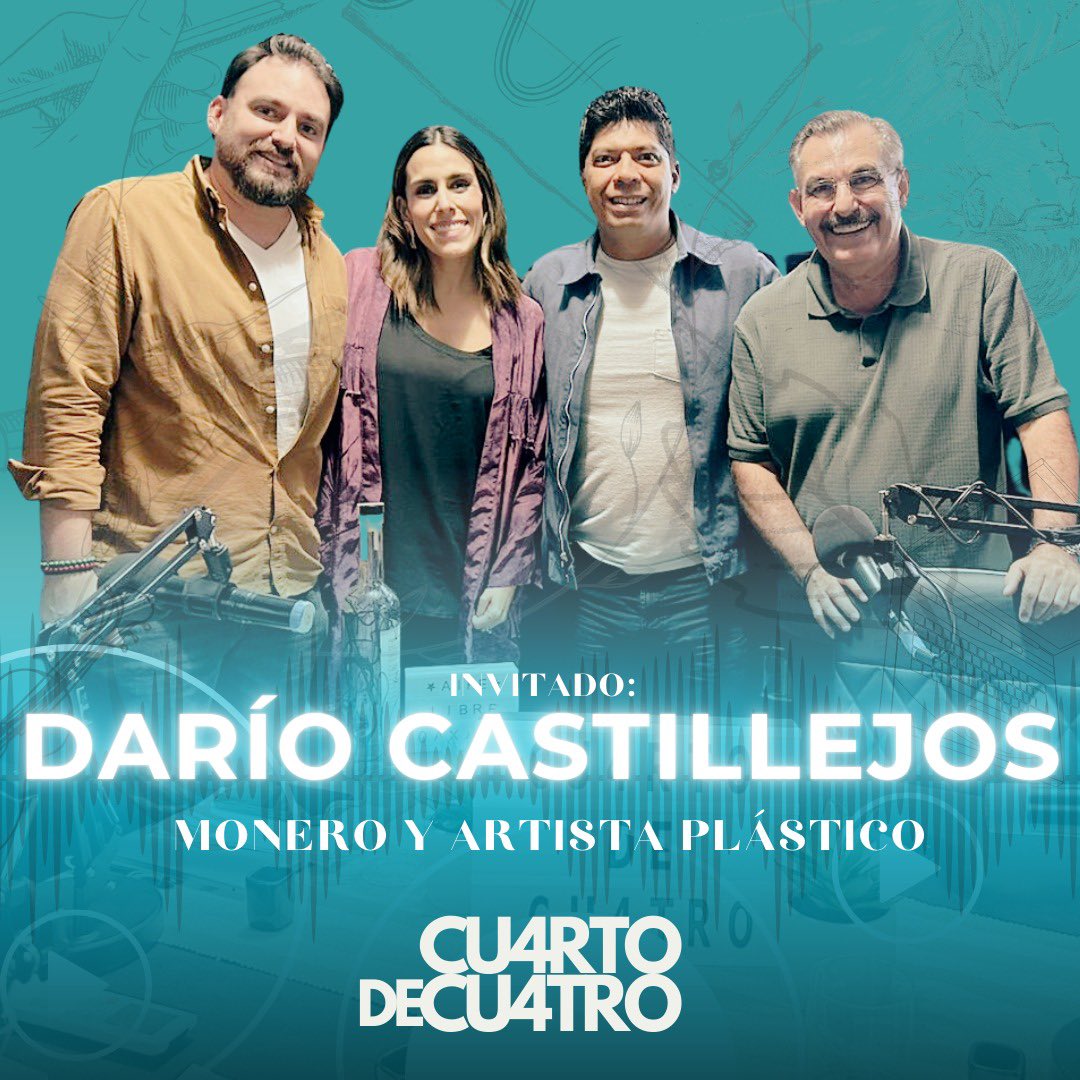 Nos escuchamos hoy a las 2:30PM en <a href="/AireLibreOaxaca/">Aire Libre 102.1 F.M.</a> 102.1FM 

<a href="/JAHFraguas/">José Antonio Hernández Fraguas</a> <a href="/begohm/">Begoña Hernández Mancilla</a> y @SRicardoHM platican con un gran invitado: <a href="/Dariomonero/">Darío Castillejos</a> 

¡No se lo pierdan!