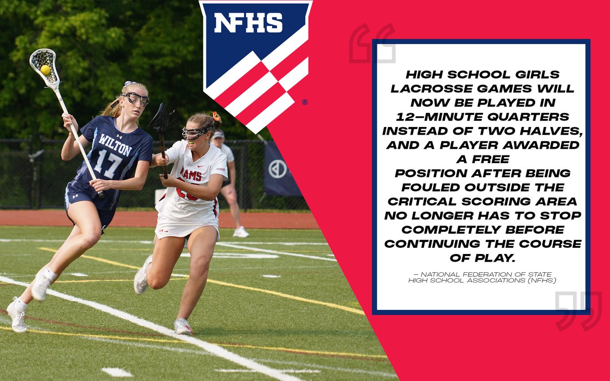 Big changes are coming to the girls game on the high school level! What are your thoughts? #LaxDotCom #Wpgtg