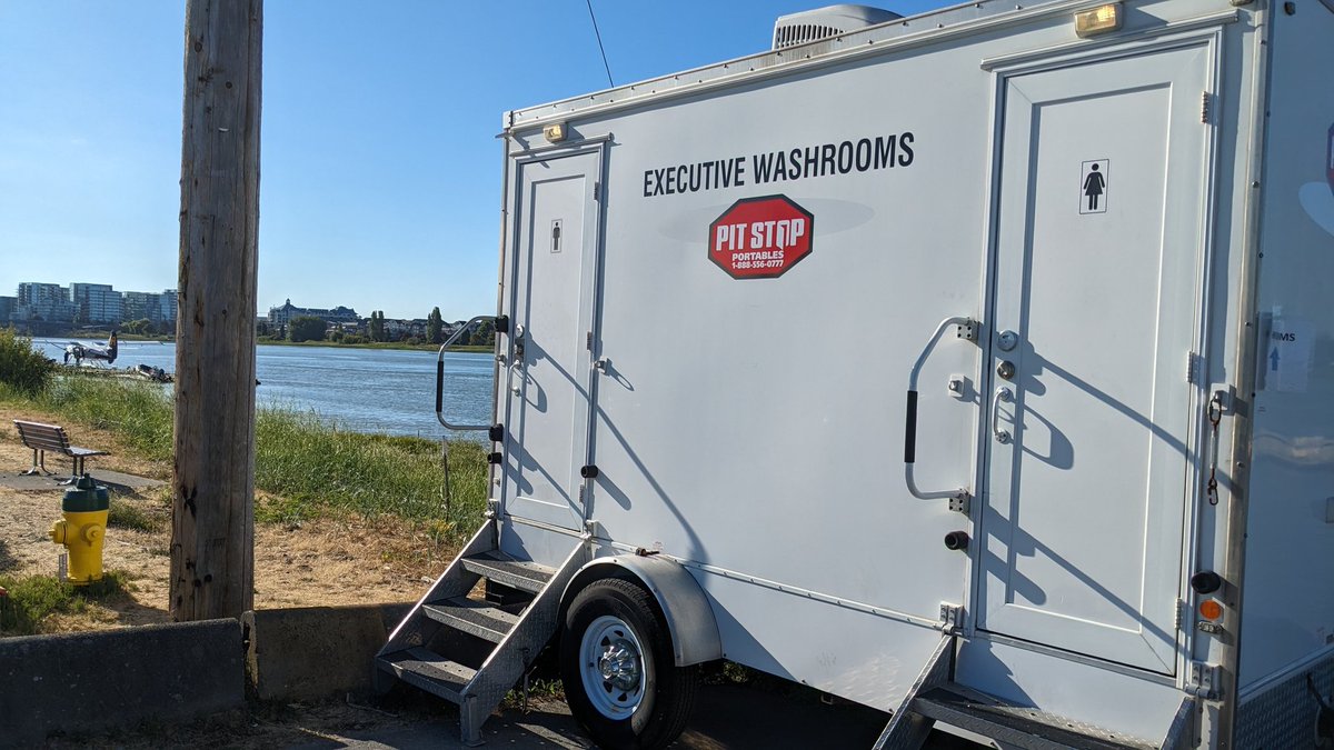 Executives get the luxury trailer, the rest of us get the hydrant.