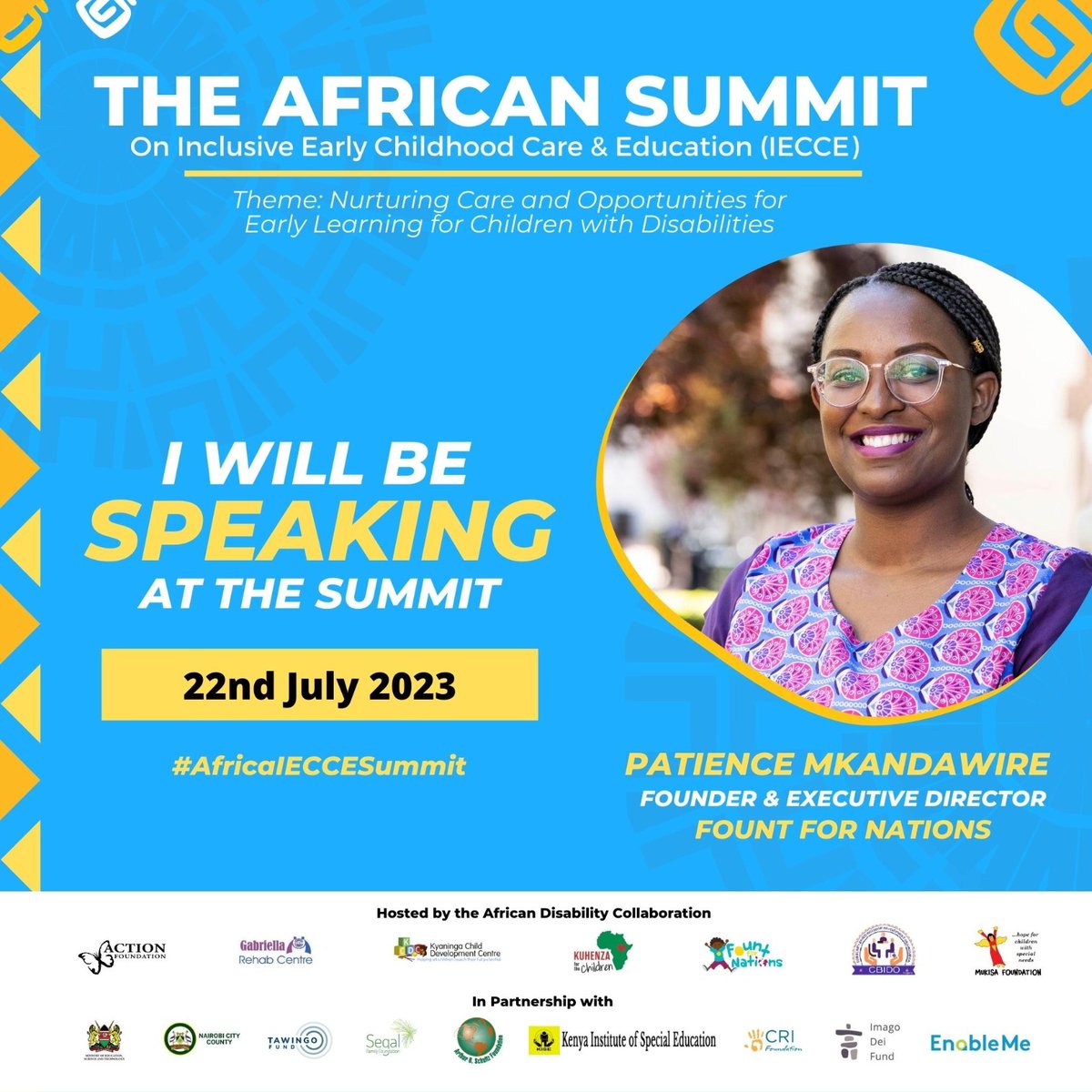 FountForNations's tweet photo. #AfricanIECCESummit #KISE #AfricanDisabilityCollaboration https://t.co/k62kS4b9P7