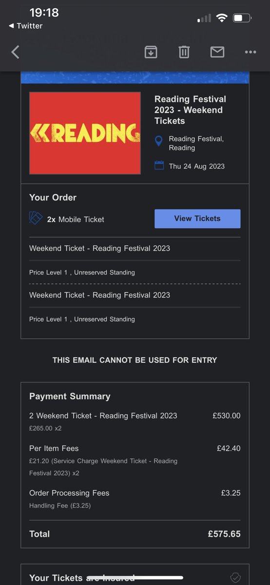 _SamLait's tweet image. 2 Reading tickets for sale £500 #Readingfestival