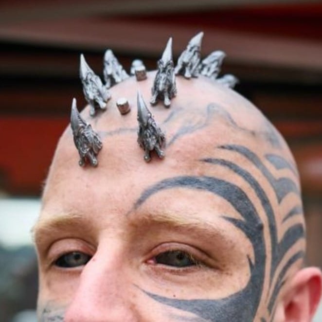 Inkedjuliusz's tweet photo. #NewProfiIePic #facetattoocrew #facetattooed #mentattoo #facetattoomen #tattooedmen #facetattooedmen #Bodymodificatioextrem #bodymodification #Bodymodificationgermany #guinnessworldrecords
#bodymodificationworld
#mentattoo #menswithtattoo #inkedsclera https://t.co/HQzYgoTp3k