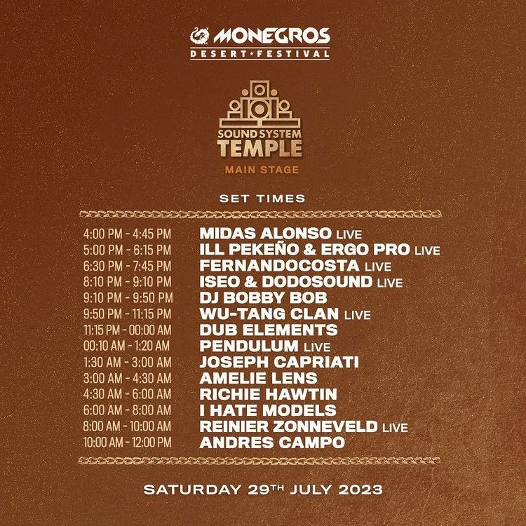 DubElements's tweet photo. 💣💣💣 Este año nos vemos por partido doble en @MONEGROSFEST
🚀
Por la tarde en The Moon y luego a la noche en el Main Stage 🔥🔥
#Monegros #DubElements #Festival #Desierto https://t.co/FGjRPDJLZK