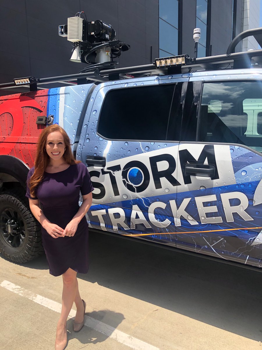 KPRC2Caroline's tweet image. KPRC got a new Storm Tracker vehicle and it is SO COOL!! I’m thrilled to storm chase in this once our heat wave ends ⛈ #stormtracker @KPRC2