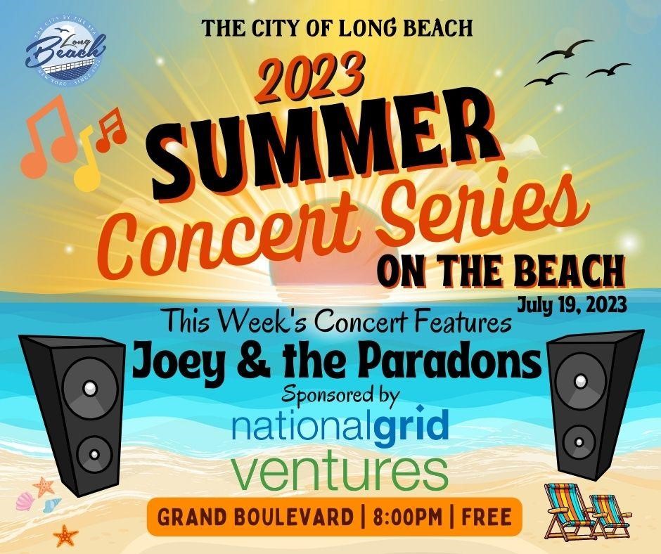 Tonight's Summer Concert Series on the Beach  features Joey & the Paradons on Grand Blvd beach at 8pm. Enjoy street corner doo-wop hits from the '50s & '60s. Thank you to this week's sponsor, National Grid.
Don't forget to bring a beach chair! 
https://t.co/LYRNs0jHUx https://t.co/DYsTX3qPip