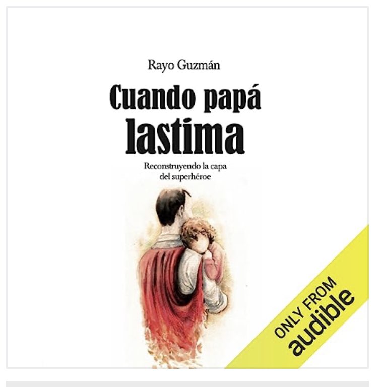 rayoguzmanc's tweet photo. Ya disponible en #audiolibro en @audible_com ❤️ @VF_AgenciaLit #Libros #familia ➡️➡️ https://t.co/8D4ar04zRC https://t.co/yZ2JDI3Es0
