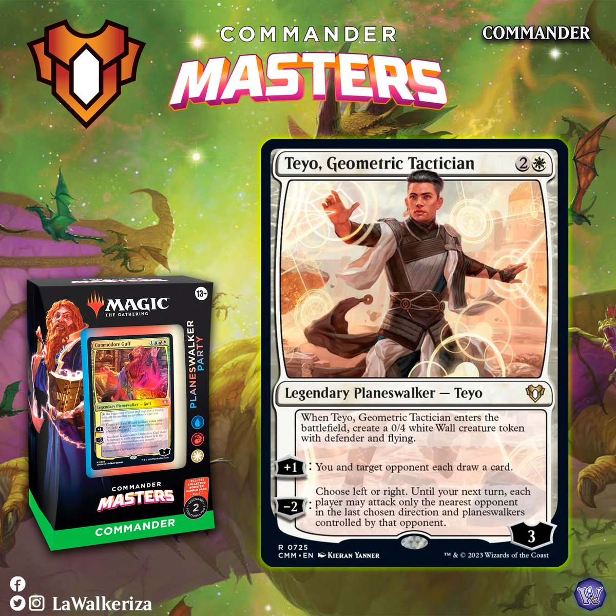 LWalkeriza's tweet photo. #LaWalkeriza
#MTGHispano #MTGCMaster #MTGspoilers #MTG #MagicTheGathering #mtgcommunity
#MTGcommander #chandra #Teyo #Leori https://t.co/baCuF2BiEk