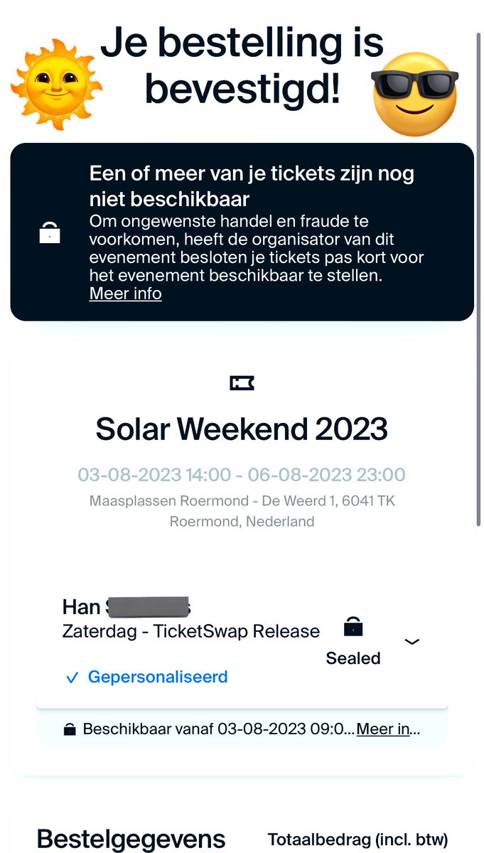 Hanneman_'s tweet photo. #Inthepocket โฆ. Nog eentje kunnen bemachtigen gelukkig voor zaterdag 5 augustus. #solar #solarweekend #festival #roermond #solarfestival #summer #solar23 #feestje #lineup #friends #dj #fissa
#djmark #thefreshness @thefreshness Letโs go โ๏ธ๐๐ง ๐ถ https://t.co/VPrsdROOIB