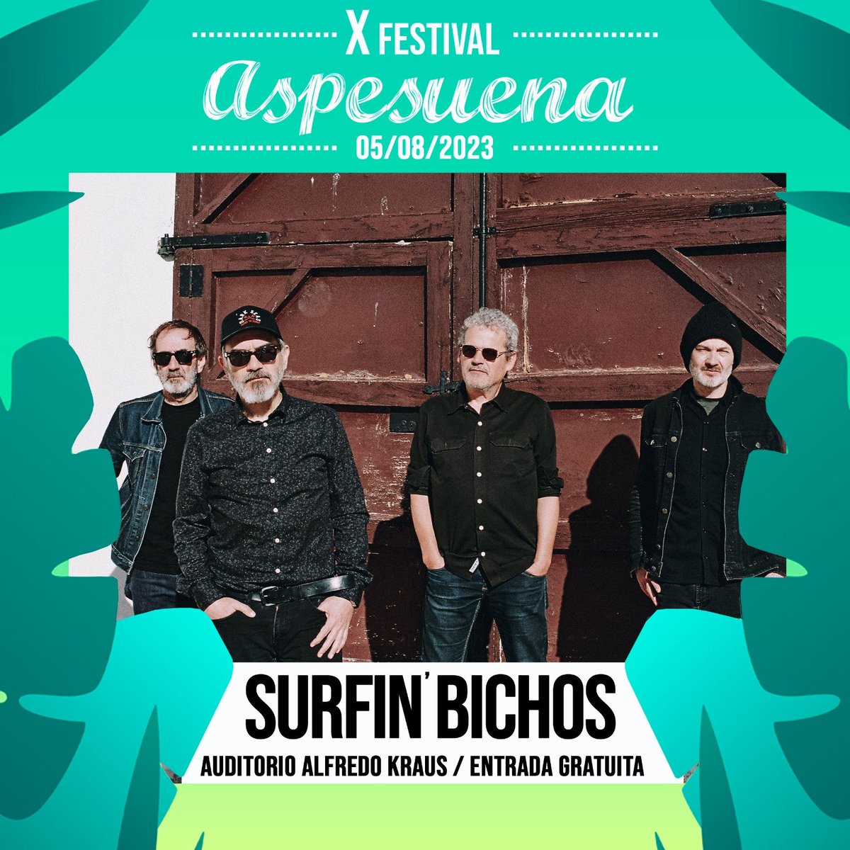 No podíamos celebrar nuestro X aniversario sin contar con una de las mejores formaciones <a href="/SurfinBichos/">Surfin' Bichos</a>. Llegan con nuevo disco y como podréis comprobar en su potente directo, toda la ilusión y energía de quien está empezando.Una banda que ha cautivado a generaciones enteras.