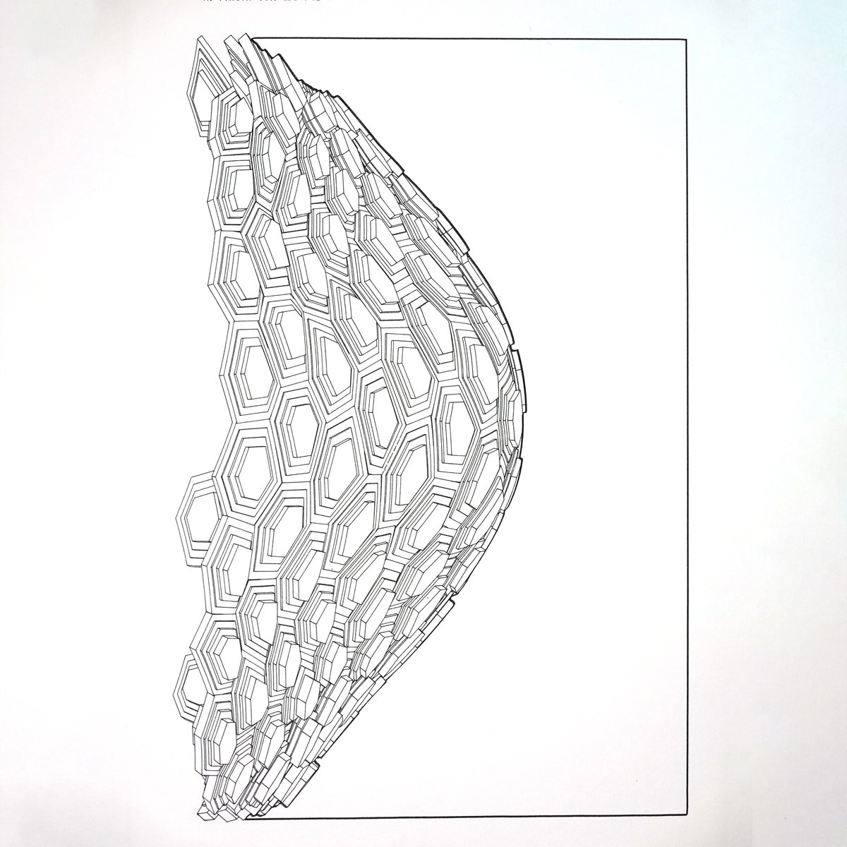 ZachKron's tweet photo. Recently saw a great print show w/ some fantastic renditions of turtle shells, so playing with voronoi-ish patterns in response
On https://t.co/ooc1J7CU6B
#computation #codeart #cnc #robotsdrawingstuff #artonpaper #penplotter #DynamoBIM #Inkscape #axidraw #Revit #plottertwitter https://t.co/tHxBUeIlfN